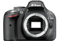 Nikon D5200 with no lenses