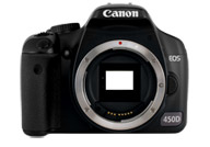 Canon EOS 450D with no lenses