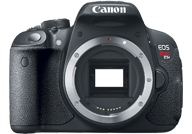 Canon EOS 700D with no lenses