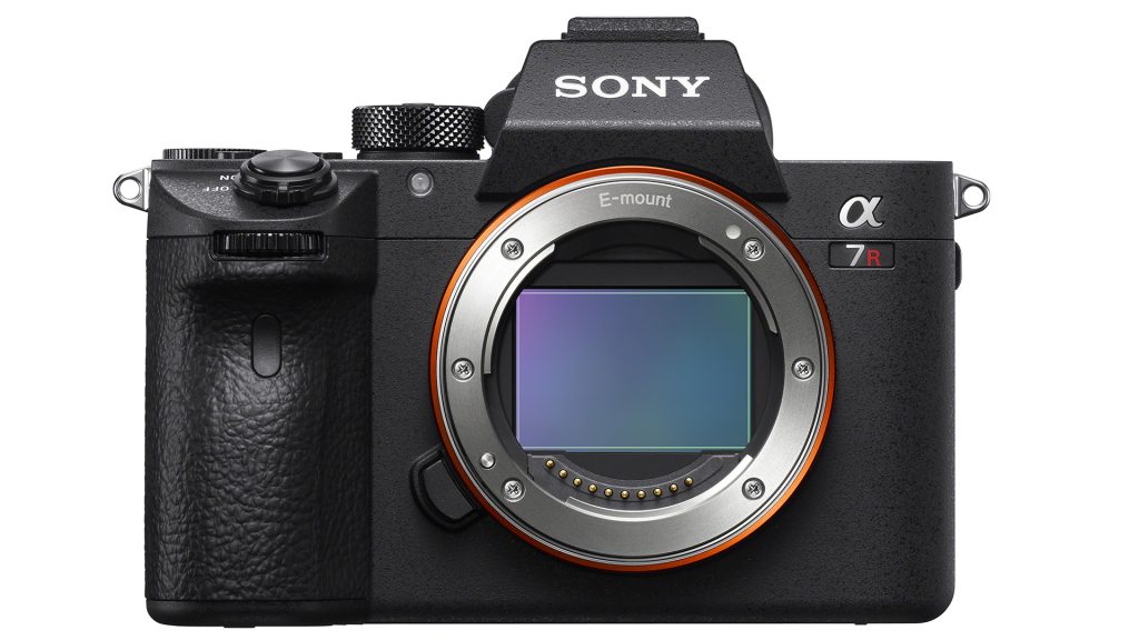 Sony A7R III showing sensor